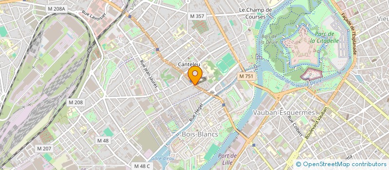 localisation de l'entreprise MADAME ALICE MOREELS à LILLE