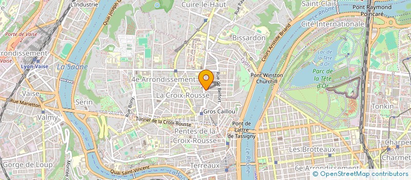 localisation de l'entreprise MADAME ALICE MORTAGNE à LYON