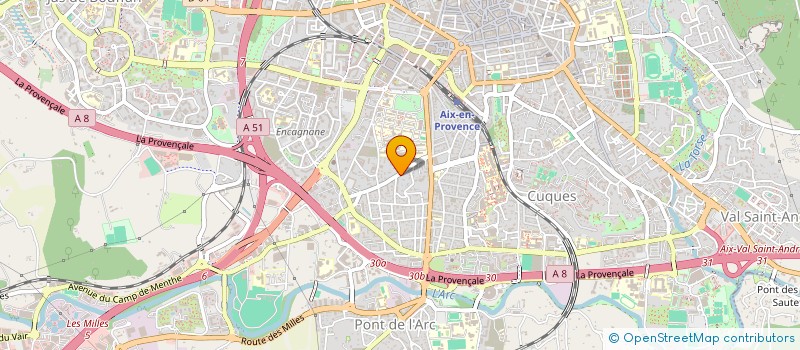 localisation de l'entreprise MADAME ALICE MOUTENET à AIX-EN-PROVENCE