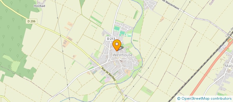 localisation de l'entreprise MADAME ALICE MULLER  WESTHOUSE