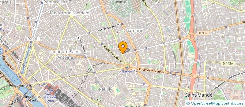 localisation de l'entreprise MADAME ALICE MUY  PARIS