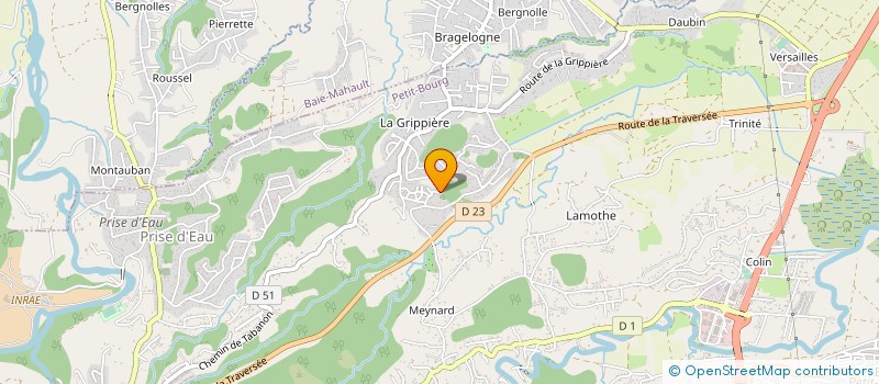 localisation de l'entreprise MADAME ALICE NANKIN  PETIT-BOURG