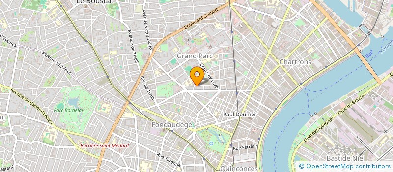 localisation de l'entreprise MADAME ALICE NIYONSENGA  BORDEAUX