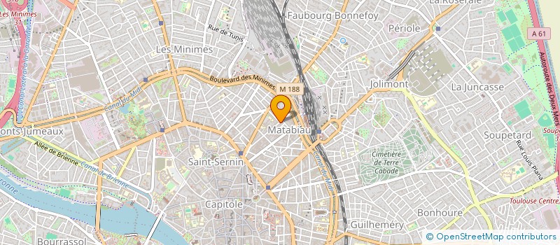 localisation de l'entreprise MADAME ALICE NOUCHI à TOULOUSE