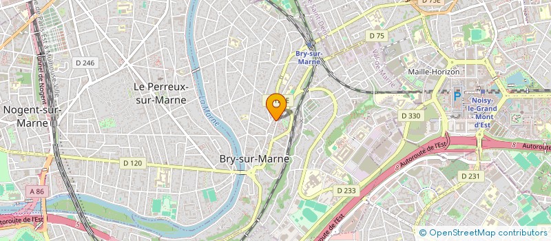 localisation de l'entreprise MADAME ALICE NOULIN à BRY-SUR-MARNE