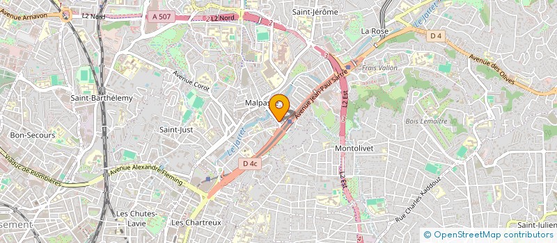 localisation de l'entreprise MADAME ALICE OHAYON à MARSEILLE