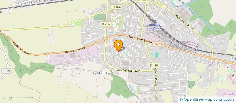 localisation de l'entreprise MADAME ALICE PALLAMIDESSI  ROMILLY-SUR-SEINE