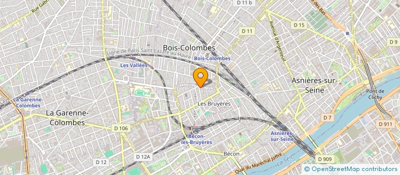 localisation de l'entreprise MADAME ALICE PARAIN à ASNIERES-SUR-SEINE