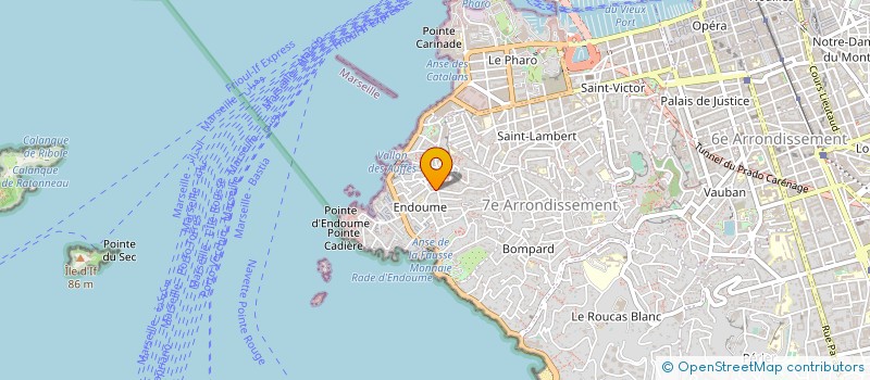 localisation de l'entreprise MADAME ALICE PASTORE  MARSEILLE