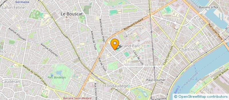 localisation de l'entreprise MADAME ALICE PATOU  BORDEAUX