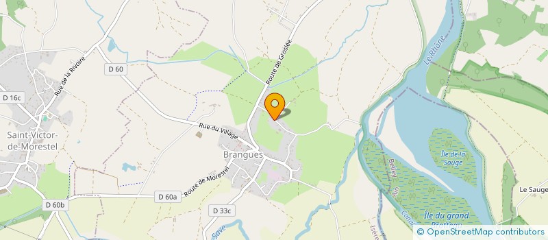 localisation de l'entreprise MADAME ALICE PERRIER  BRANGUES