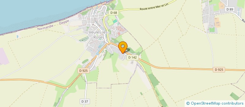 localisation de l'entreprise MADAME ALICE PERRINE  VEULES-LES-ROSES