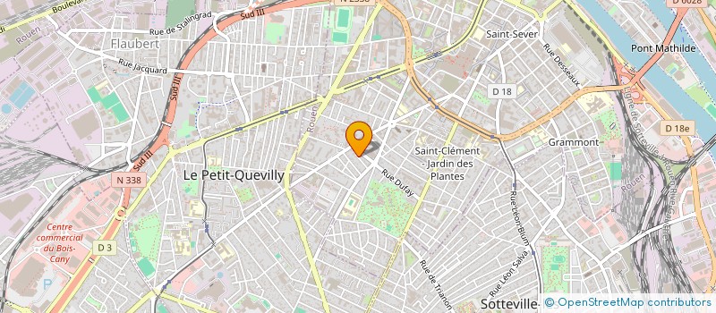 localisation de l'entreprise MADAME ALICE PESTRE  ROUEN