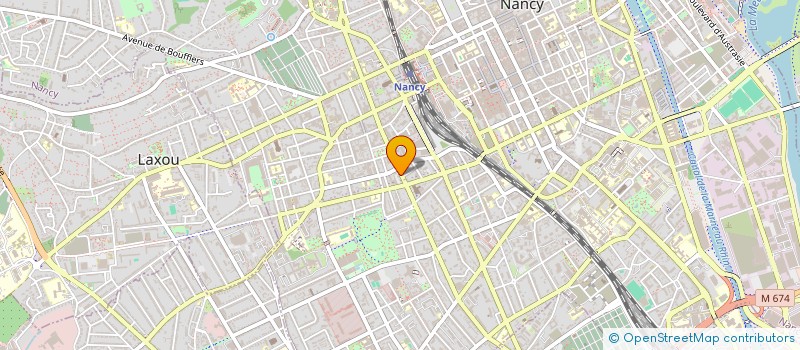 localisation de l'entreprise MADAME ALICE PICARD  NANCY