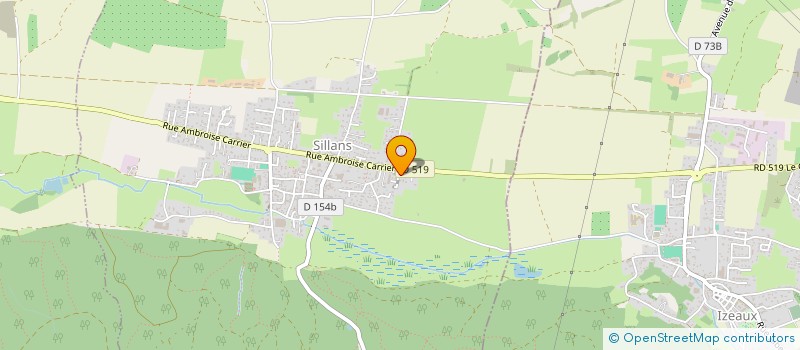 localisation de l'entreprise MADAME ALICE PIGNATO-CAMPAS  SILLANS