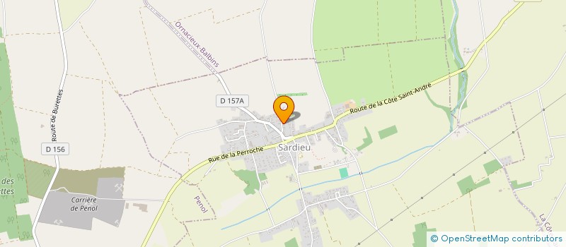 localisation de l'entreprise MADAME ALICE PIN  SARDIEU