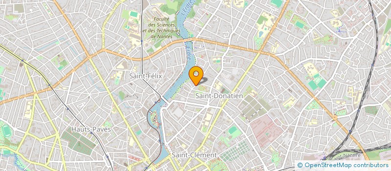 localisation de l'entreprise MADAME ALICE POUILLIER à NANTES