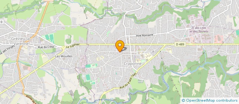 localisation de l'entreprise MADAME ALICE PRUD'HOMME  PONCINS