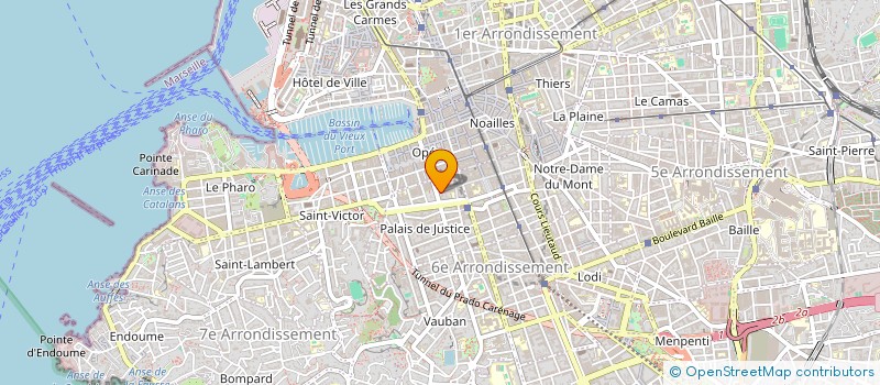 localisation de l'entreprise MADAME ALICE PUJOL  MARSEILLE