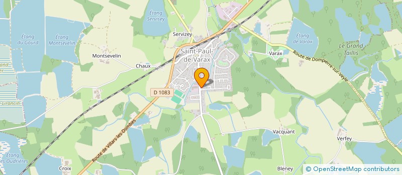 localisation de l'entreprise MADAME ALICE PULO  SAINT-PAUL-DE-VARAX