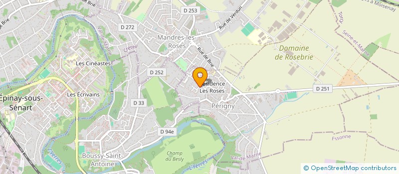 localisation de l'entreprise MADAME ALICE QUAGLIA  PERIGNY