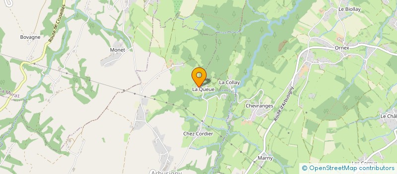 localisation de l'entreprise MADAME ALICE RABBE-DAUMAS  ARBUSIGNY