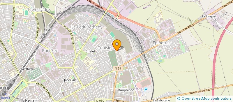 localisation de l'entreprise MADAME ALICE RAHOLA  REIMS