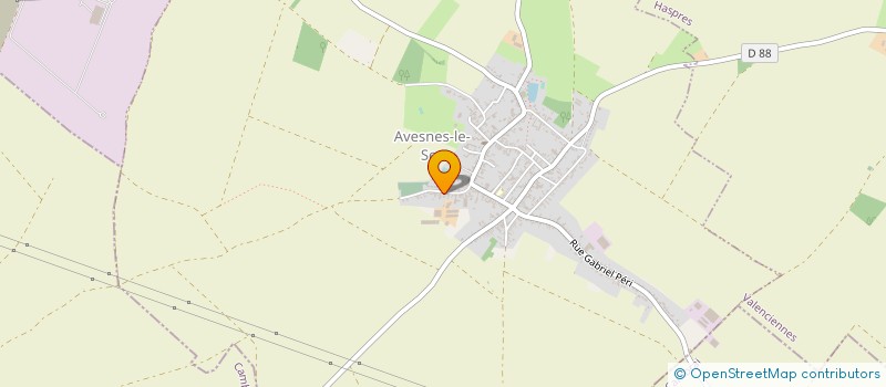 localisation de l'entreprise MADAME ALICE RAHOU à AVESNES-LE-SEC