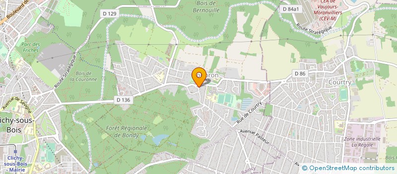 localisation de l'entreprise MADAME ALICE RAOULT  COUBRON