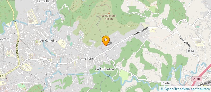 localisation de l'entreprise MADAME ALICE RAOULT à AUBAGNE