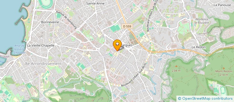 localisation de l'entreprise MADAME ALICE RAPALE  MARSEILLE