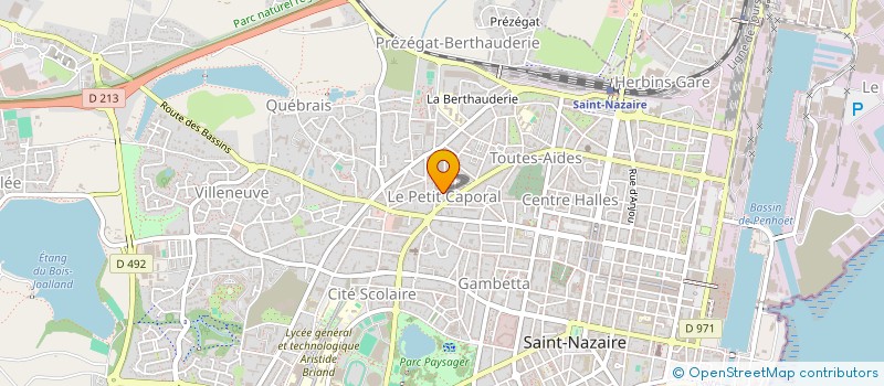 localisation de l'entreprise MADAME ALICE RECO  SAINT-NAZAIRE