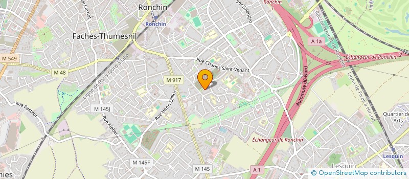 localisation de l'entreprise MADAME ALICE RENARD  RONCHIN