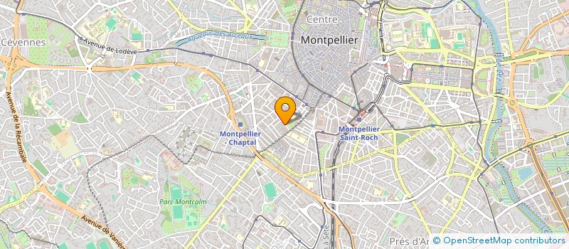 localisation de l'entreprise MADAME ALICE RENAULT à MONTPELLIER