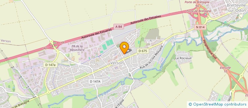 localisation de l'entreprise MADAME ALICE RENUCCI  VERSON