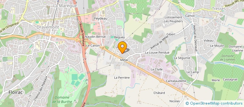 localisation de l'entreprise MADAME ALICE RETRO  TRESSES