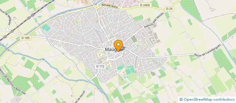 localisation de l'entreprise MADAME ALICE REY  MAUGUIO