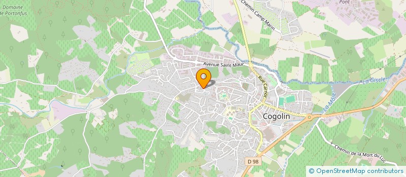 localisation de l'entreprise MADAME ALICE REYTINAT-HARDOUIN à COGOLIN