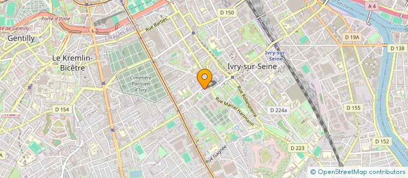 localisation de l'entreprise MADAME ALICE RICHARD  PARIS