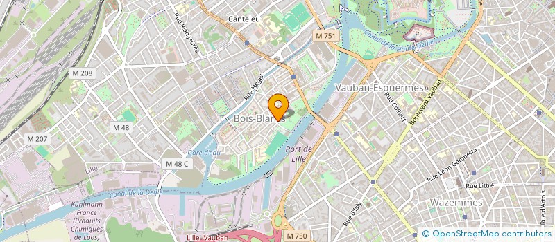 localisation de l'entreprise MADAME ALICE ROCQUET à LILLE