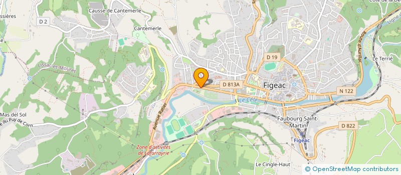 localisation de l'entreprise MADAME ALICE RODRIGUES à FIGEAC