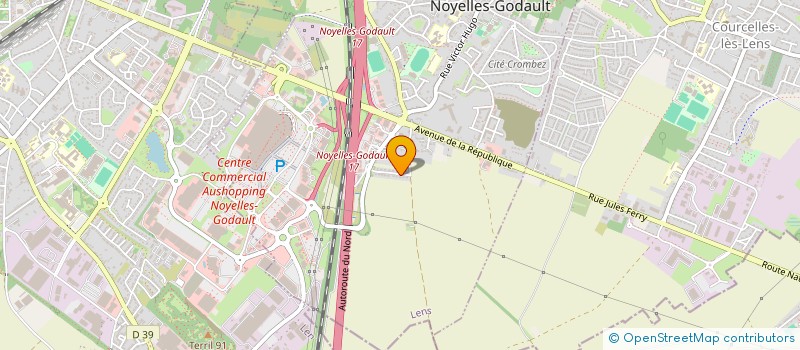 localisation de l'entreprise MADAME ALICE ROGALSKI  NOYELLES-GODAULT