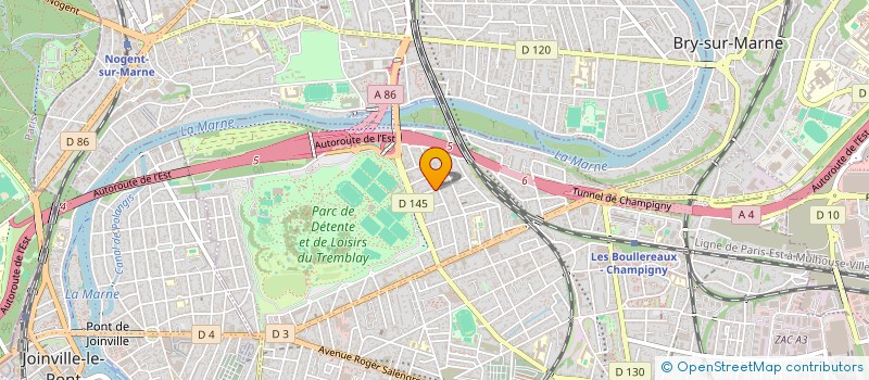 localisation de l'entreprise MADAME ALICE ROMANAN PIRES  CHAMPIGNY-SUR-MARNE