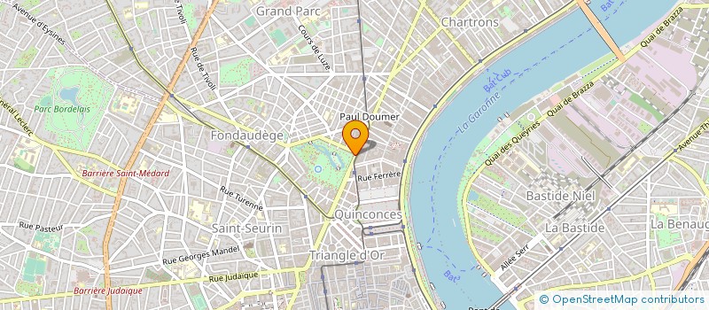localisation de l'entreprise MADAME ALICE ROSE à BORDEAUX