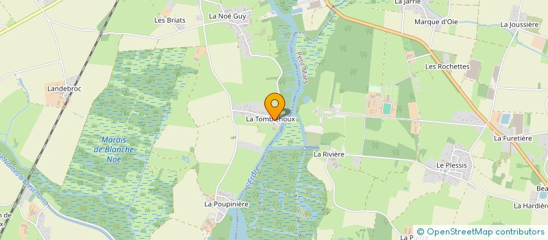 localisation de l'entreprise MADAME ALICE ROUAU  NORT-SUR-ERDRE