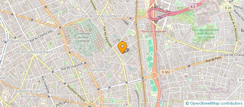 localisation de l'entreprise MADAME ALICE ROUBY  PARIS