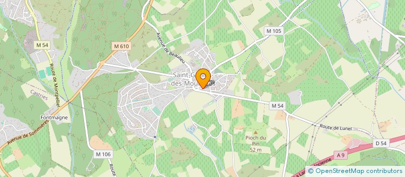 localisation de l'entreprise MADAME ALICE ROUQUAIROL  SAINT-GENIES-DES-MOURGUES