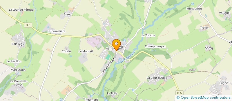 localisation de l'entreprise MADAME ALICE ROUX à AUGE