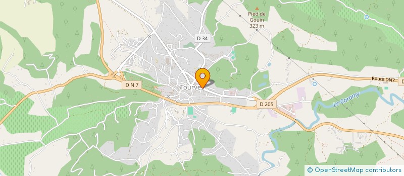 localisation de l'entreprise MADAME ALICE SANCHE  LA ROQUEBRUSSANNE