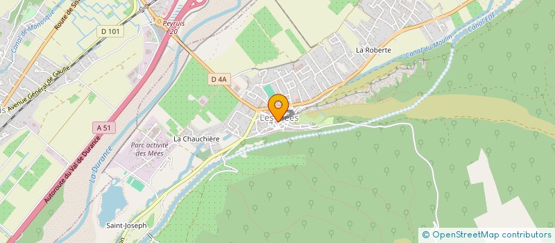 localisation de l'entreprise MADAME ALICE SARAFIAN à LES MEES